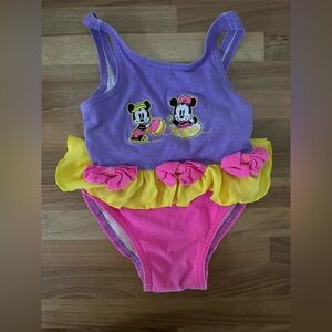 Vintage Baby Mickey & Co. Swimsuit size 18M